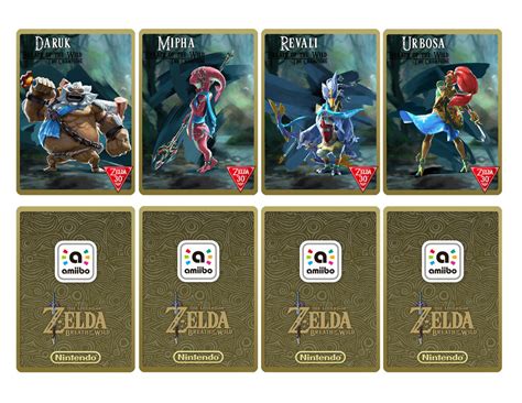 amiibo nfc cards botw|official amiibo cards zelda botw.